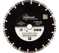 Диск алмазный ж/б 230х22,2х3мм турбо-сегментный Segment Pro Trio-Diamond