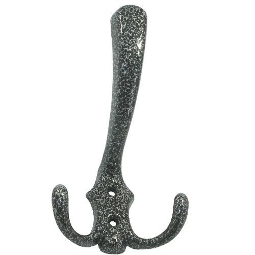 Крючок металл 3 рожковый №9 серебро Металлист