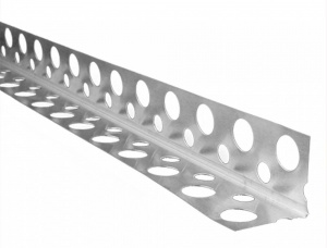 Уголок перфорированный 35х35 оцинкованный сетчатый 3м Албес---