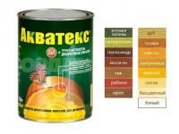 Пропитка Рогнеда Акватекс по дереву дуб 0,8л