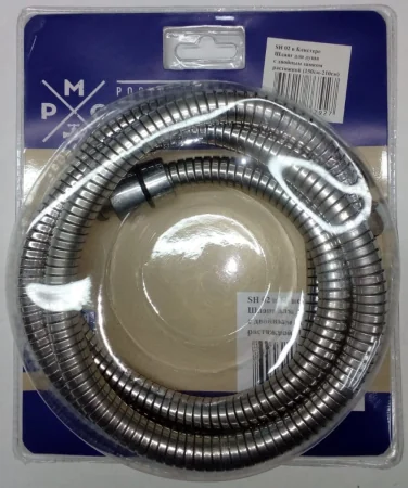 Шланг для душа нерж.1,5- 2,1м растяжной РМС