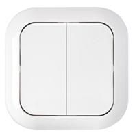 Выключатель 2-кл белый IP20 Гармония Беларусь---