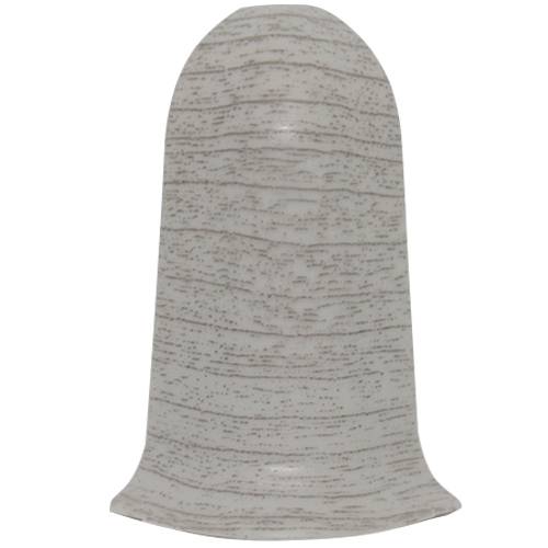 Плинтус Идеал 3Д 55 Классик 253 угол наружний ясень серый  