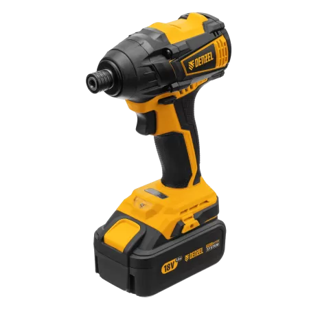 Винтоверт аккумуляторный 18V Li-ion 4,0A/ч удар. б/щет. CID-IB-200 Denzel(1)