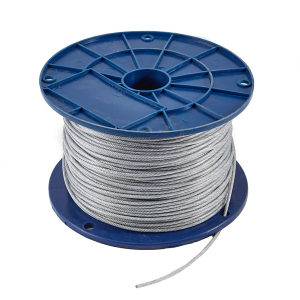 Трос стальной без оплетки  4мм