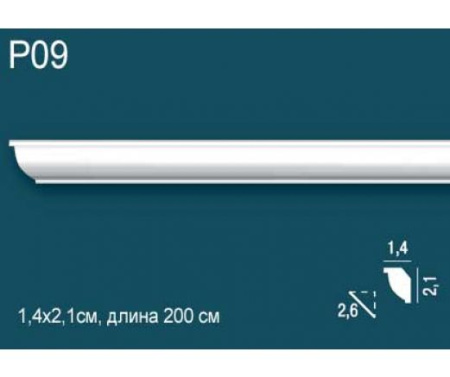 ПУ Перфект Плюс Карниз  7,6х7,6х2000 Р44