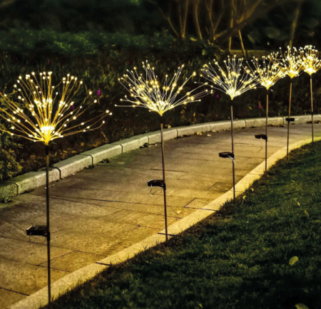 Светильник садовый грунтовой 150х400мм 3000К Одуванчик Lamper