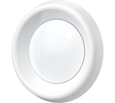 Анемостат вентиляционный с фланцем 100 АБС ERA