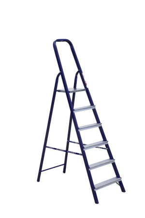Лестница стремянка 1,24(1,98)м 6 ступеней М8406 Alumet