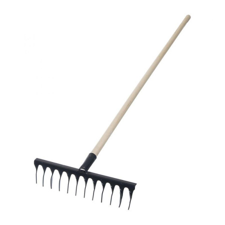 Грабли 16з сварные витые с черенком