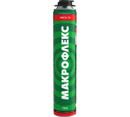 Пена монтажная проф. 70л летняя  880мл Makroflex Mega 70 Pro