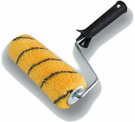 Валик эмаль алкид 250х60х18х8мм 950г/м2 полиакрил зеленый Profi Decor(25)