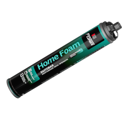 Пена монтажная 65+л всесезонная 600мл Home Foam Fora