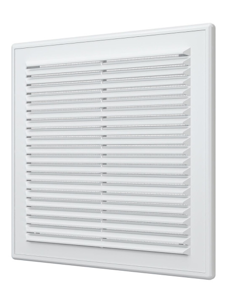 Решетка вентиляционная пластик 235х235 с сеткой Парус плюс