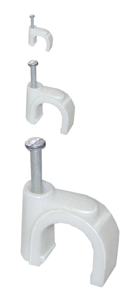 Скоба д/кабеля  9мм  50шт EKF