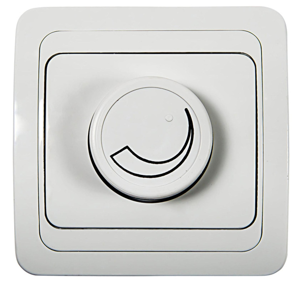 Диммер 600Вт белый 2111-W Classico IN HOME---