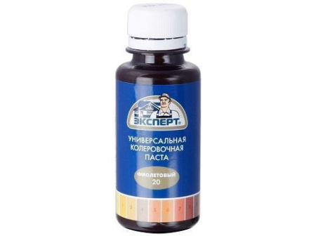Колер 0,1л, №20 фиолетовый Lazurit